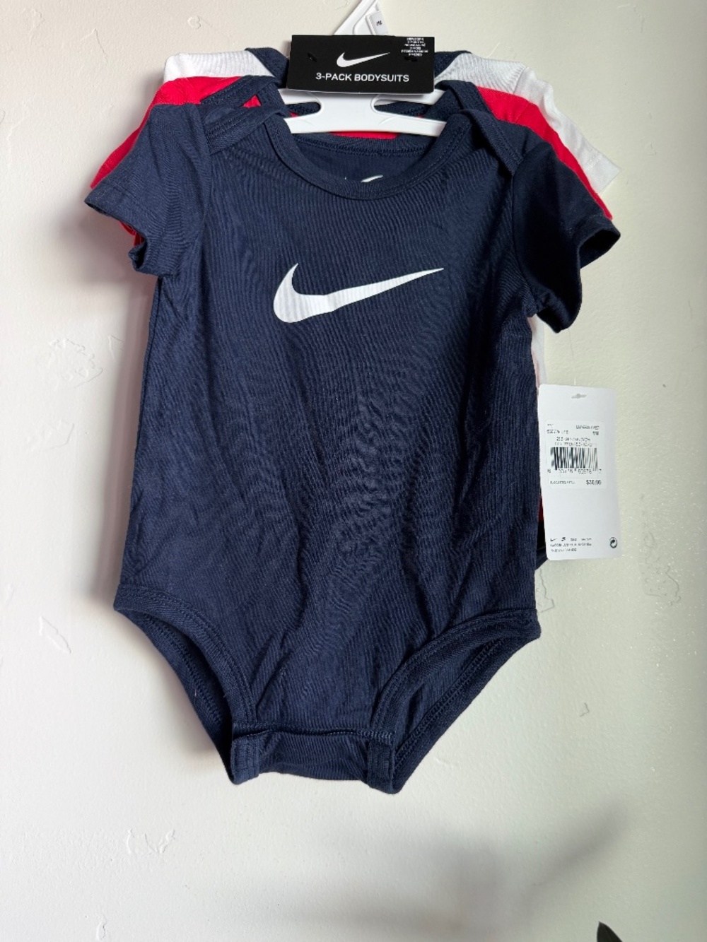 Nike 3 pack bodysuits